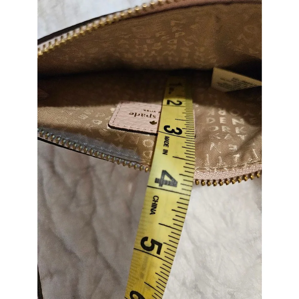 Kate Spade New York Leather Clutch Wristlet Pink